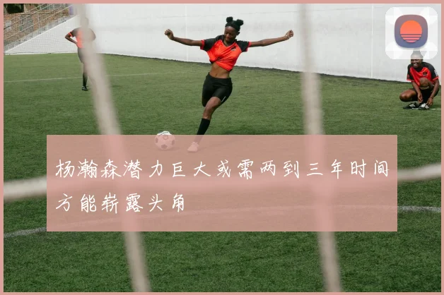 杨瀚森潜力巨大或需两到三年时间方能崭露头角